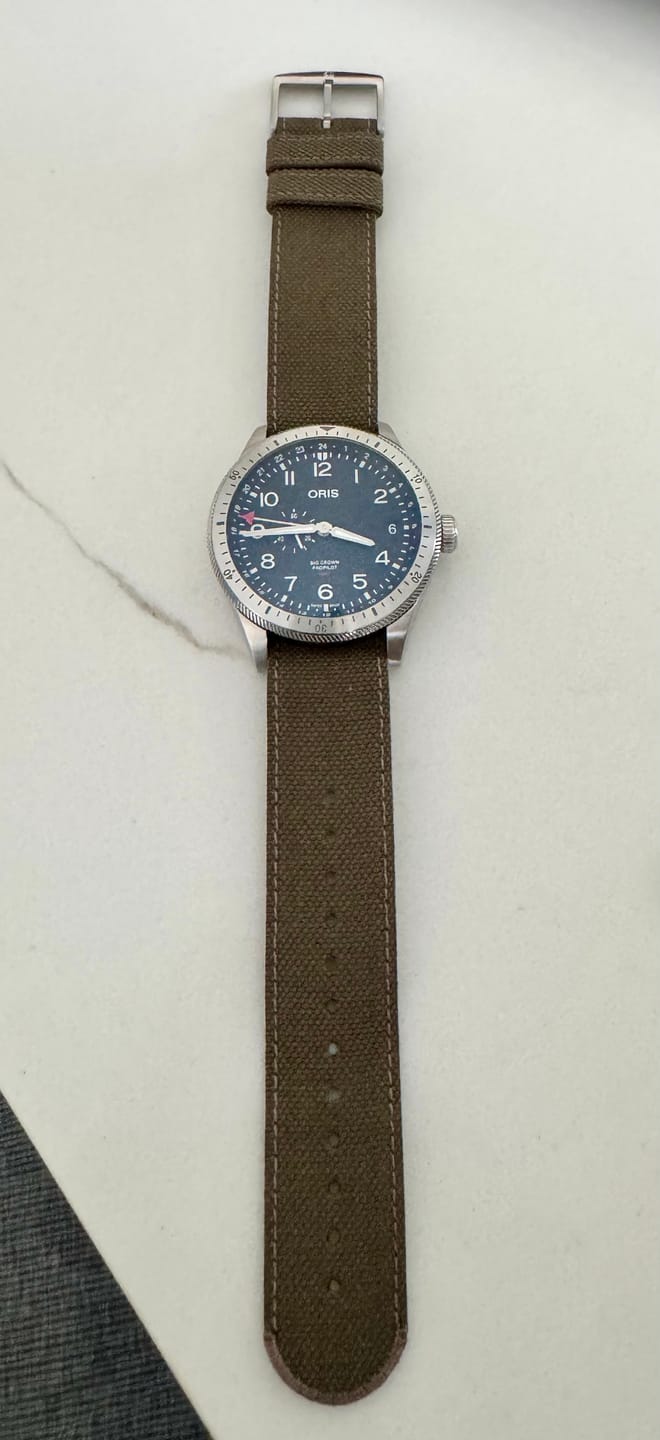 Customer photo review of CAT Strap - NEW - Premium Cotton Nylon Blend