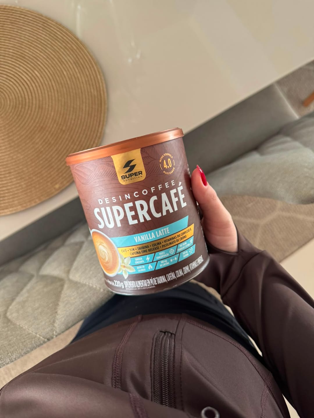 Customer photo review of Supercafé Chocolate Branco