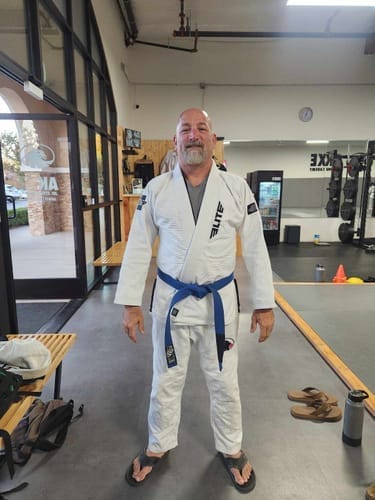Customer photo review of Core White Brazilian Jiu Jitsu Mens BJJ Gi
