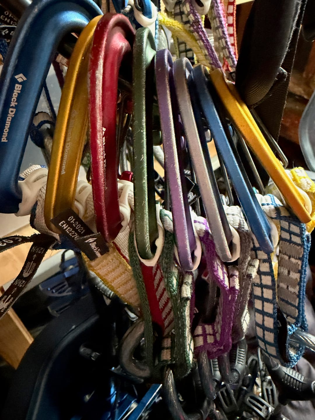 Customer photo review of Flip-Stop Cam Carabiner Stabilizers