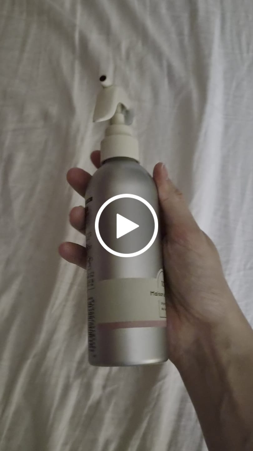 Customer video review of Naris Up Maison de Calm Brightening Mist Body Serum 200ml (Various Scents)