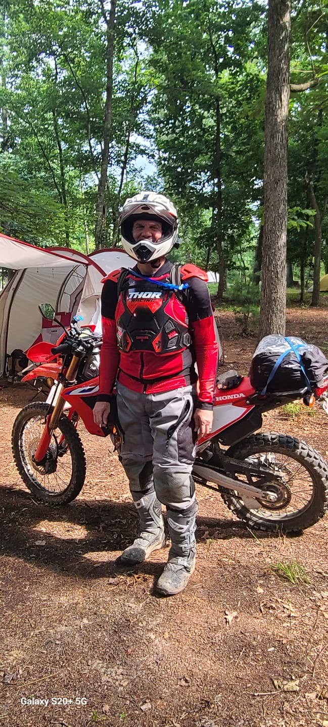 Customer photo review of Airtex™ "Adventure" Motorcycle Shirt w/ Chest Protection