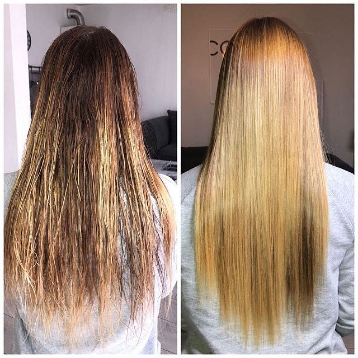Customer photo review of Tanino Haarglättung Lana Brasiles Forest