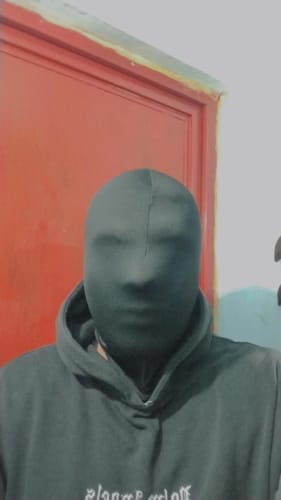 Customer photo review of Kanye West Balaclava