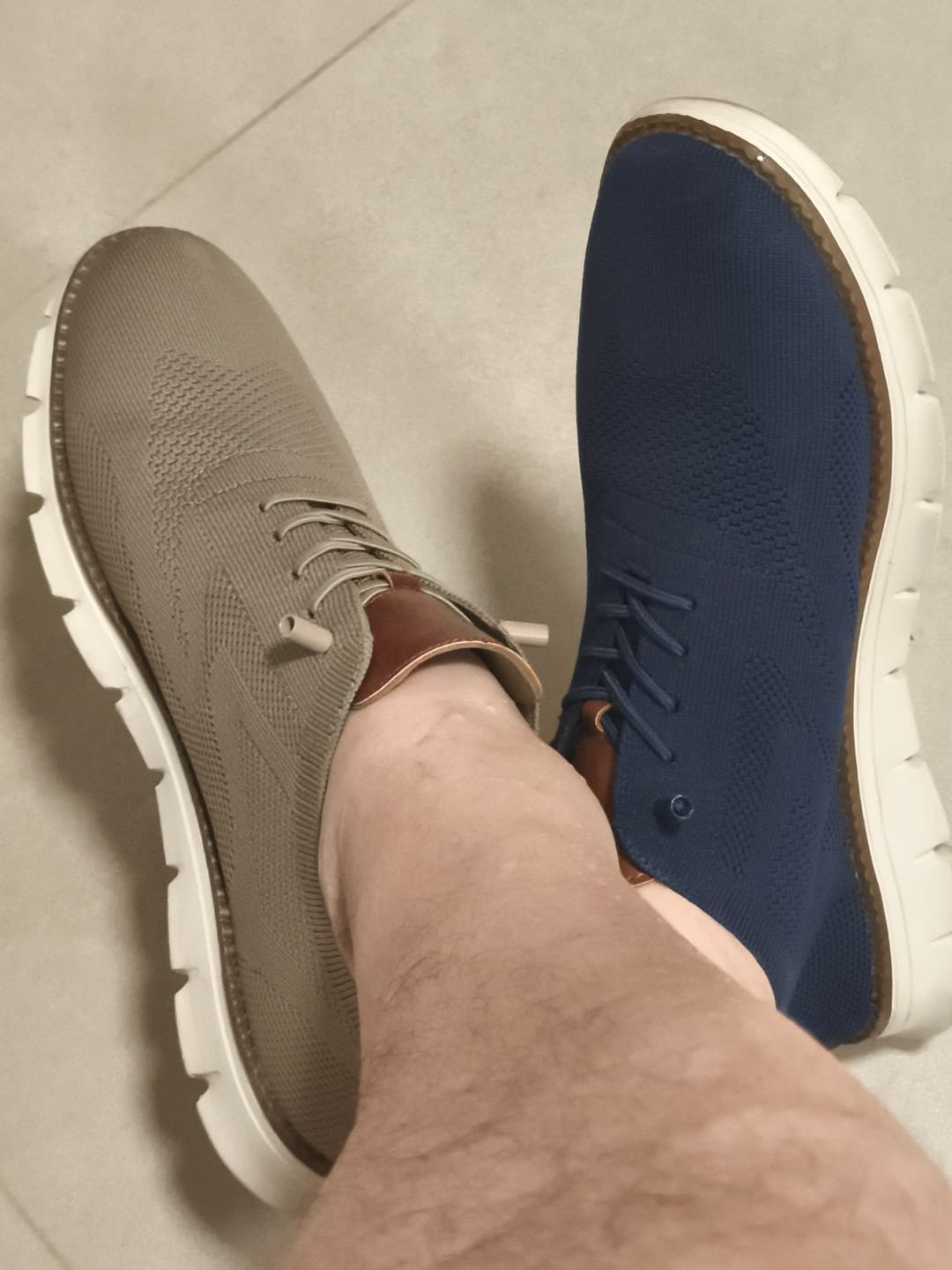 Customer photo review of Ultra Comfy - Healthy and Supportive Walking Shoes