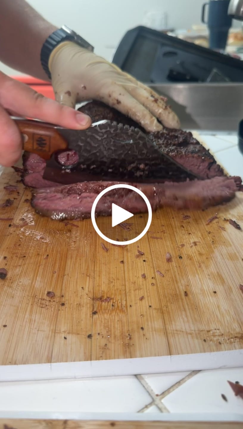Customer video review of Gator 7.6" Butcher Knife