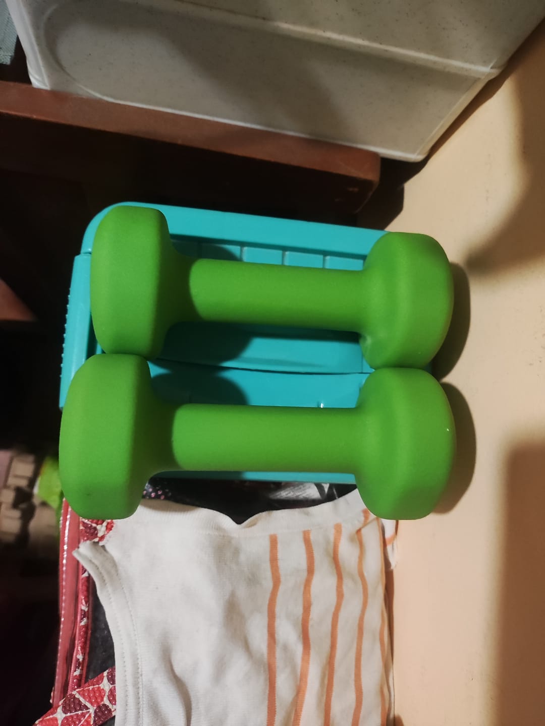 Customer photo review of Mancuernas de Neopreno (Par)