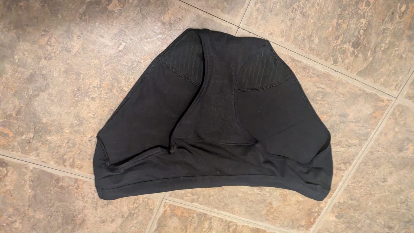 Customer photo review of Leakproof Cotton Brief