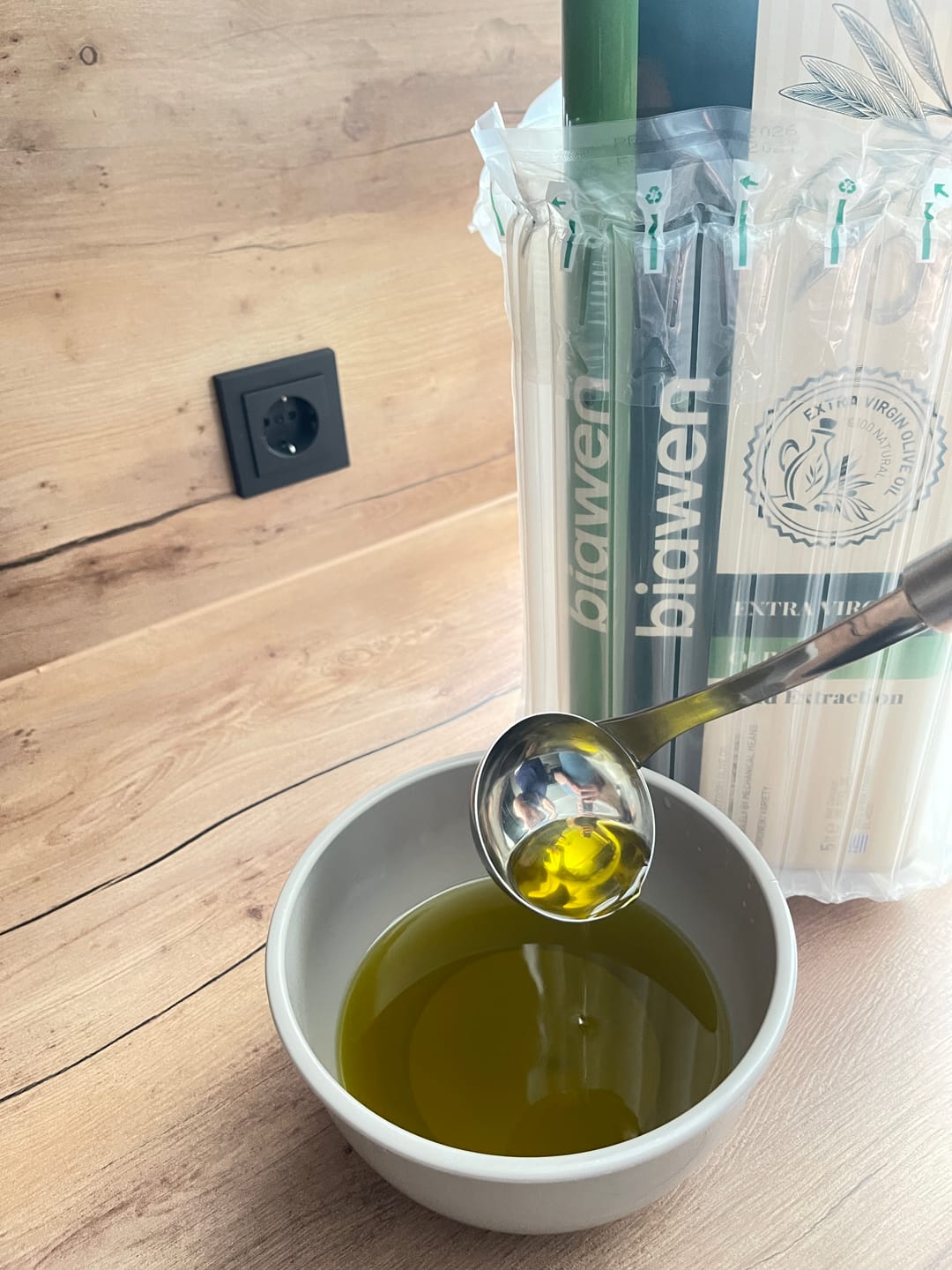 Customer photo review of Premium Soğuk Sıkım Extra Virgin Zeytinyağı