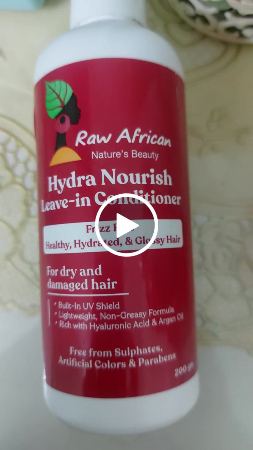 Customer video review of Hydra Nourish Leave‑In Conditioner