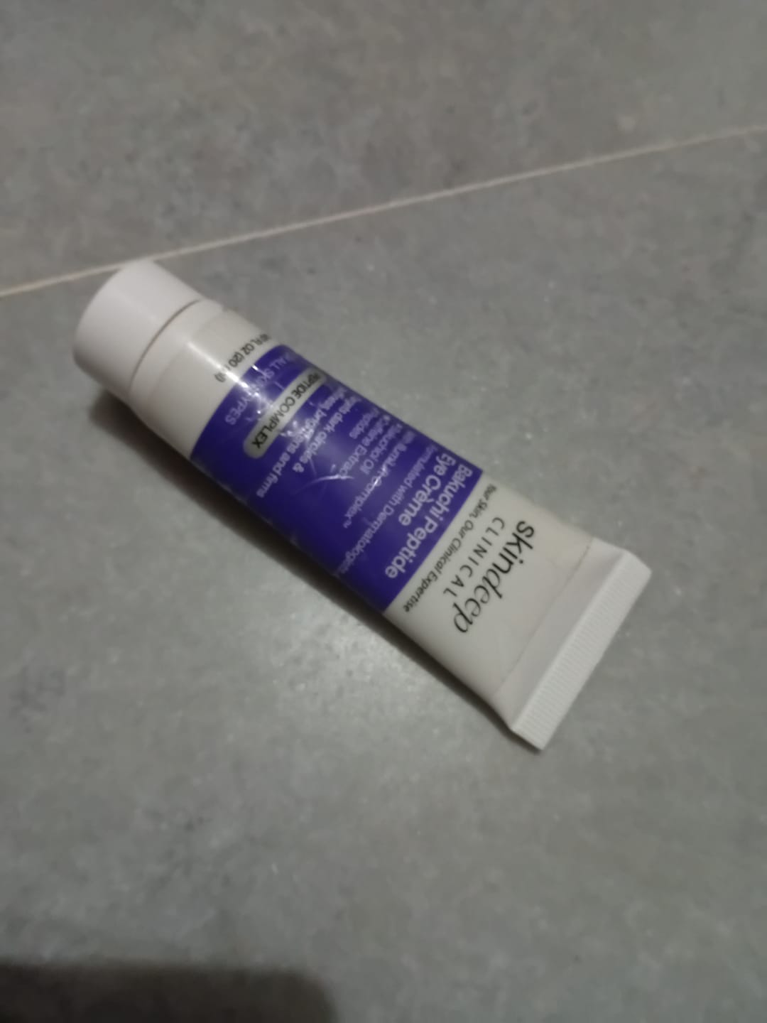 Customer photo review of Bakuchi Peptide Eye Crème
