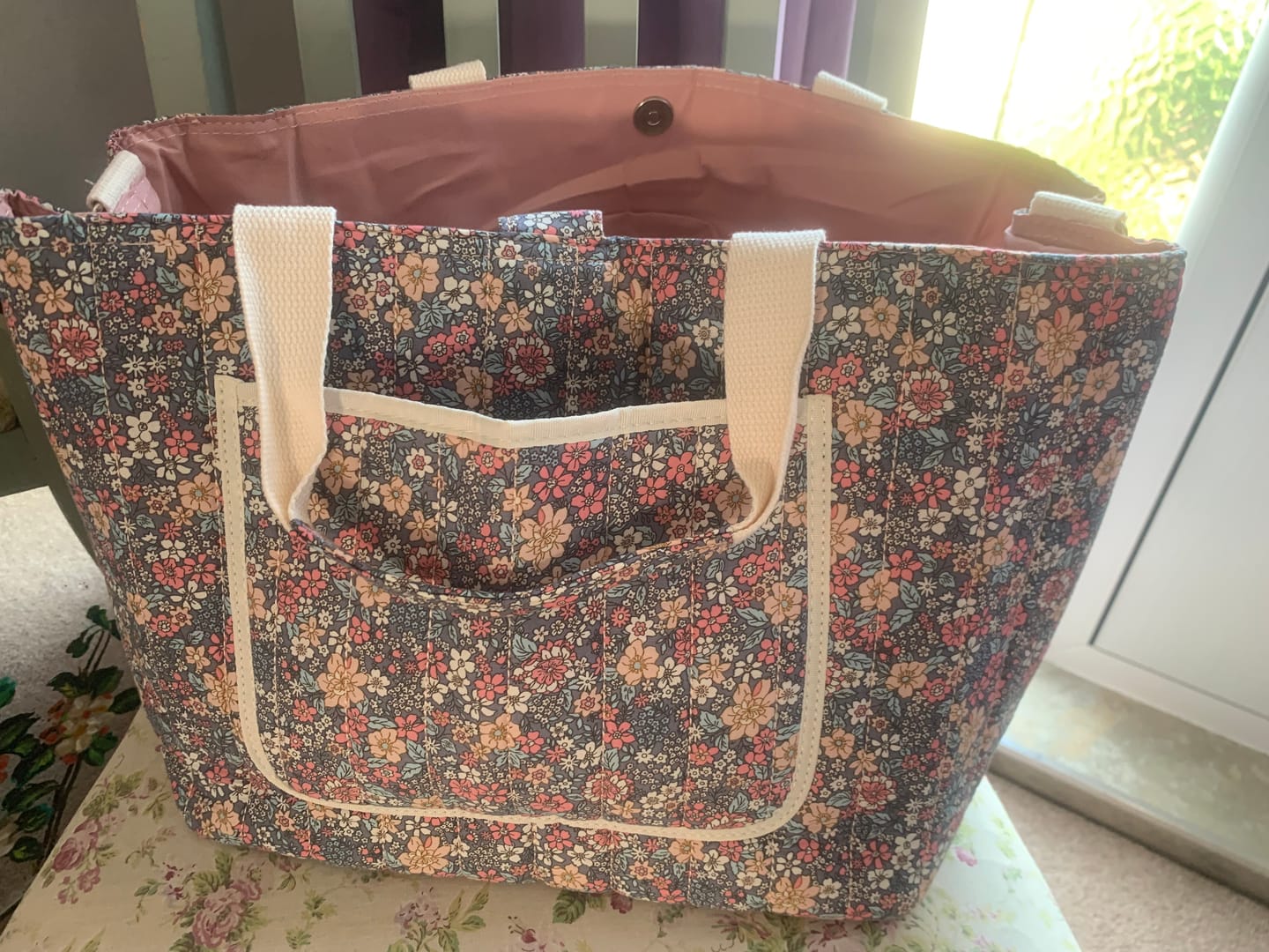 Customer photo review of Flora Tote Bag