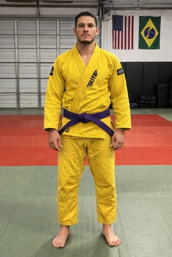 Customer photo review of Core Yellow Brazilian Jiu Jitsu Mens BJJ Gi