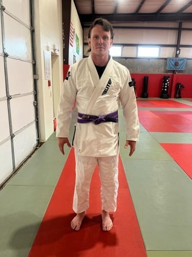 Customer photo review of Core White Brazilian Jiu Jitsu Mens BJJ Gi