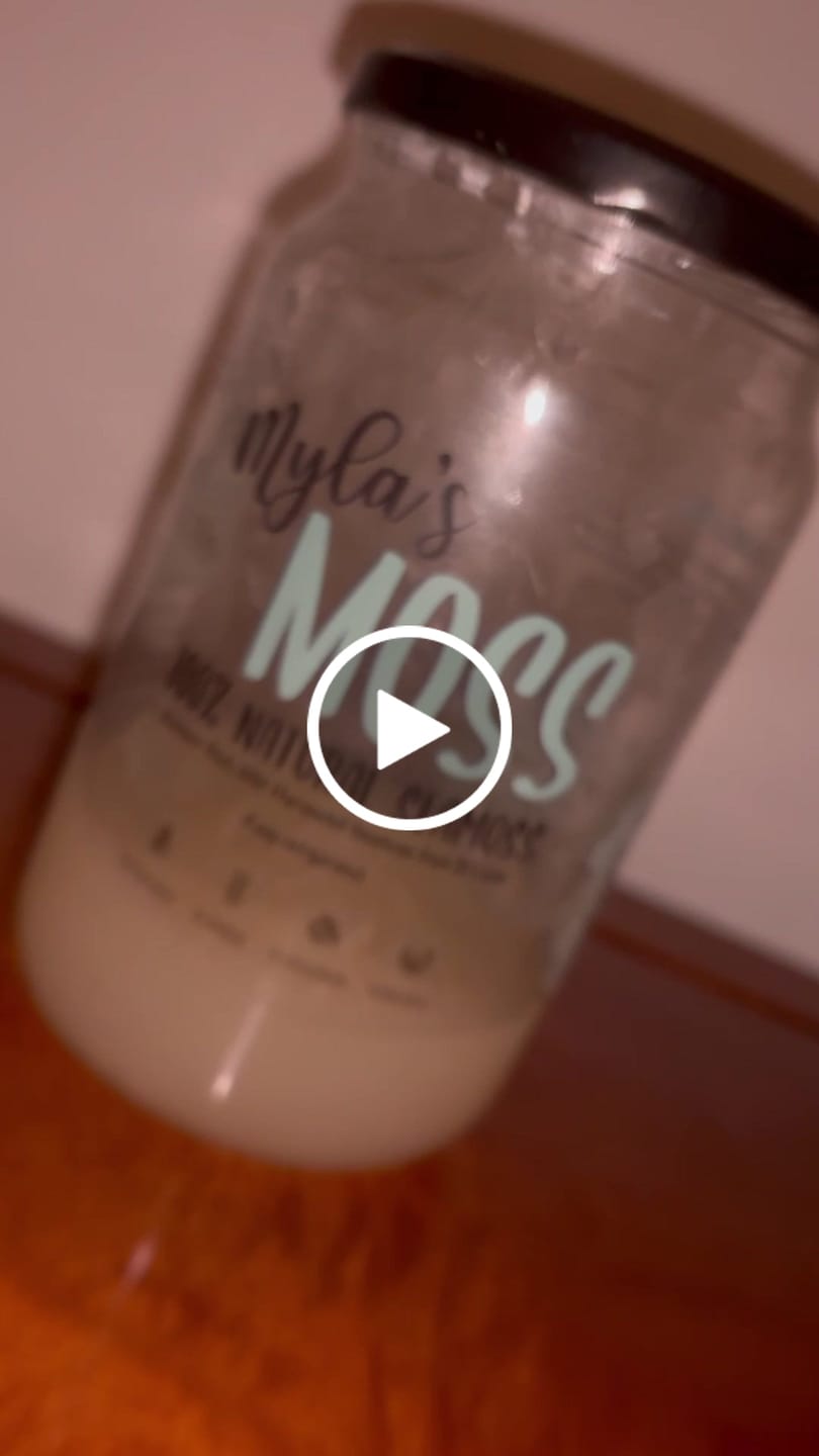 Customer video review of Seamoss Gel