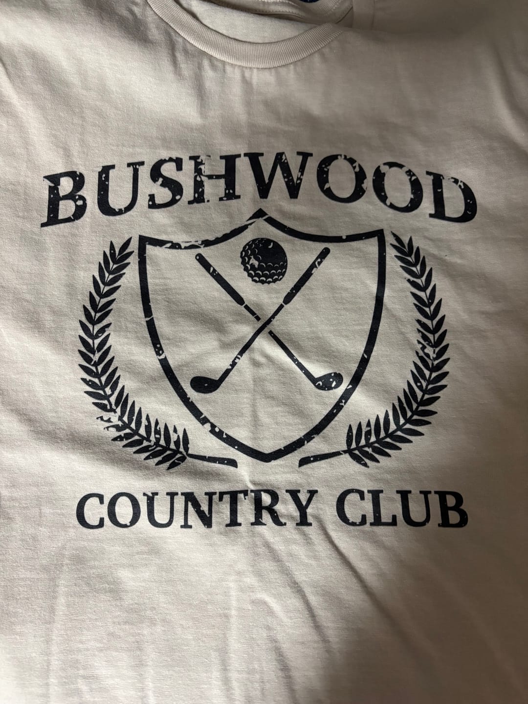 Customer photo review of Bushwood Country Club Tee