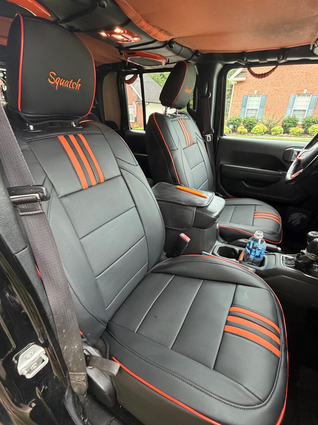 Customer photo review of Premium Custom-Fit Seat Covers