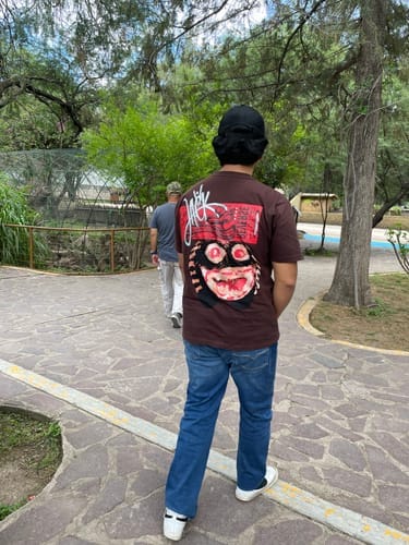 Customer photo review of Travis Scott Reverse Tee
