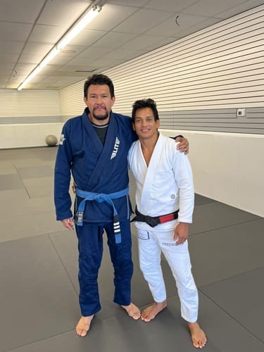 Customer photo review of Core Navy Brazilian Jiu Jitsu Mens BJJ Gi