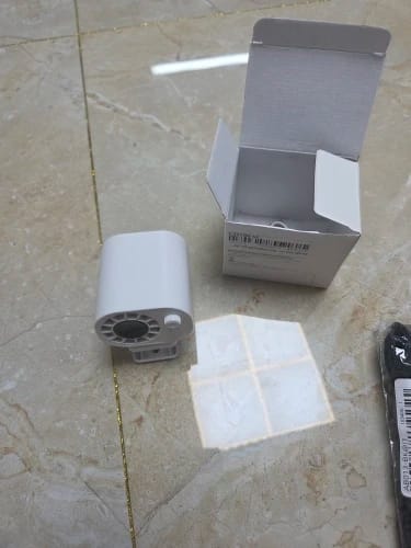 Customer photo review of Slipstream Clip-On 360° Car Fan