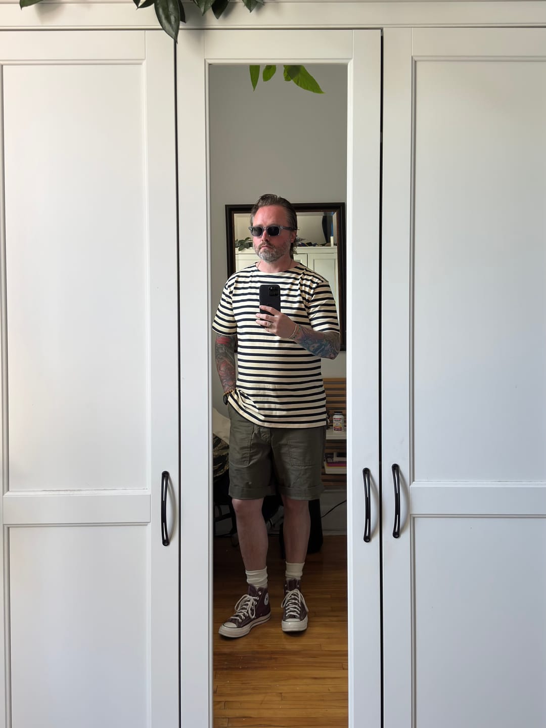 Customer photo review of Breton Stripe T-Shirt
