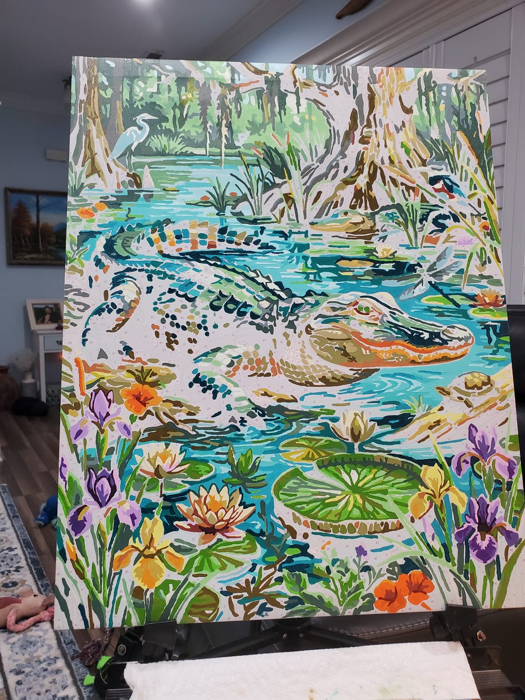 Customer photo review of Mystic Swamp Alligator