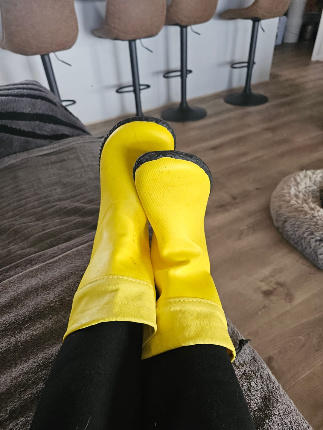 Customer photo review of Brisk Ⅰ - Barefoot Rain Boots