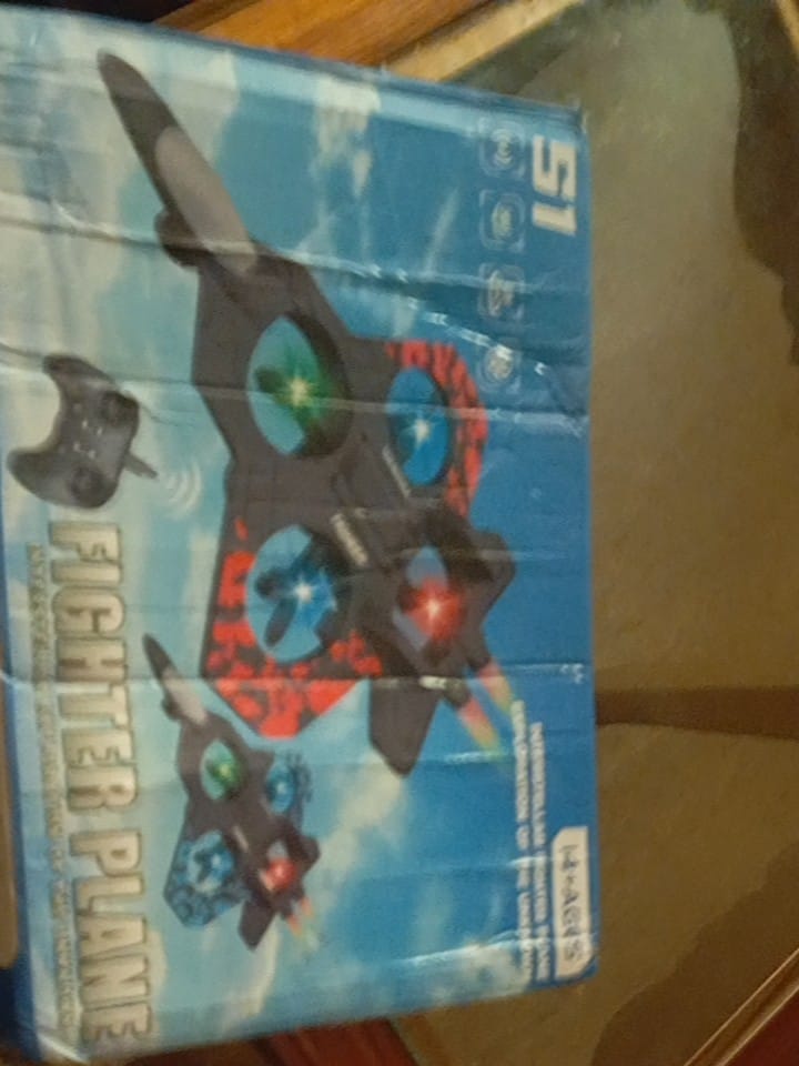 Customer photo review of 2.4GHz RC Thunder Fighter Jet Model
