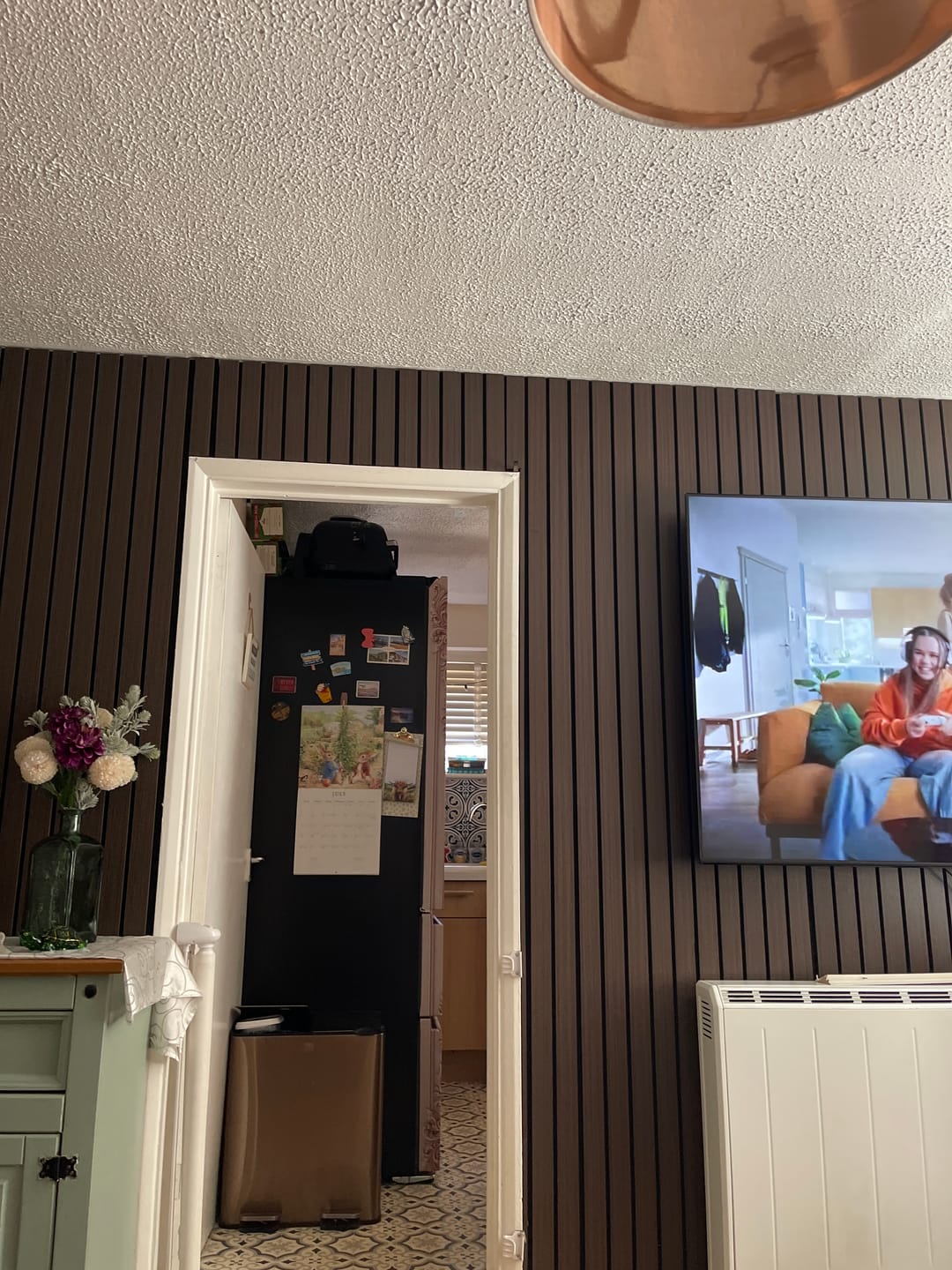 Customer photo review of Premium Acoustic Slatted Wall Panel - 50mm thickness (Multiple Colours)