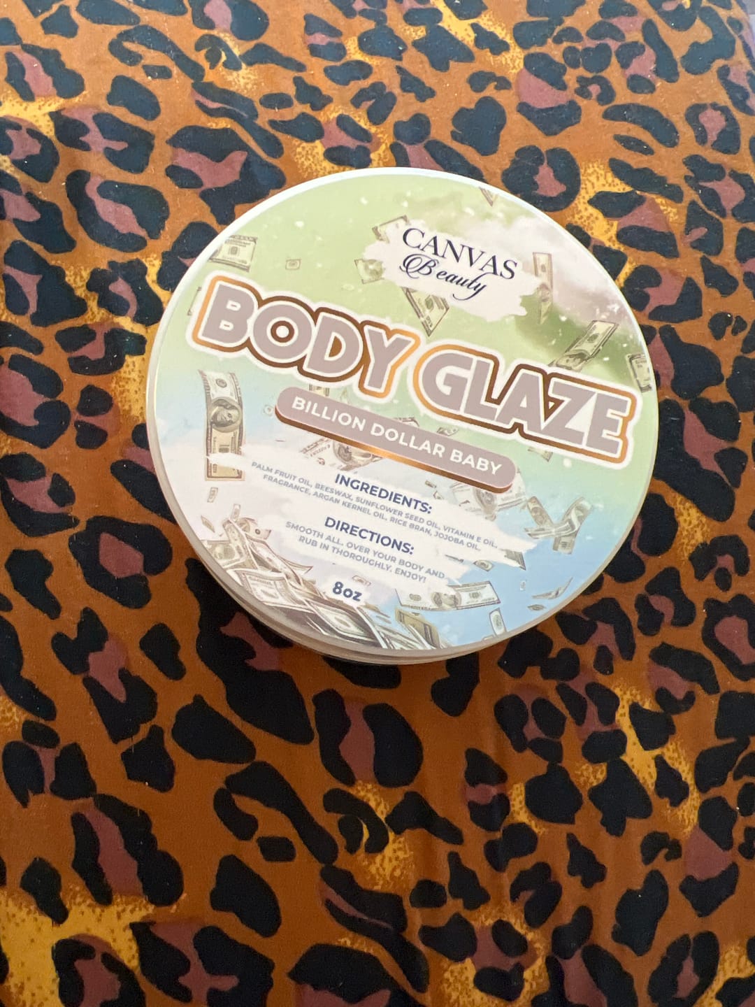 Customer photo review of BODY GLAZE: BILLION DOLLAR BABY