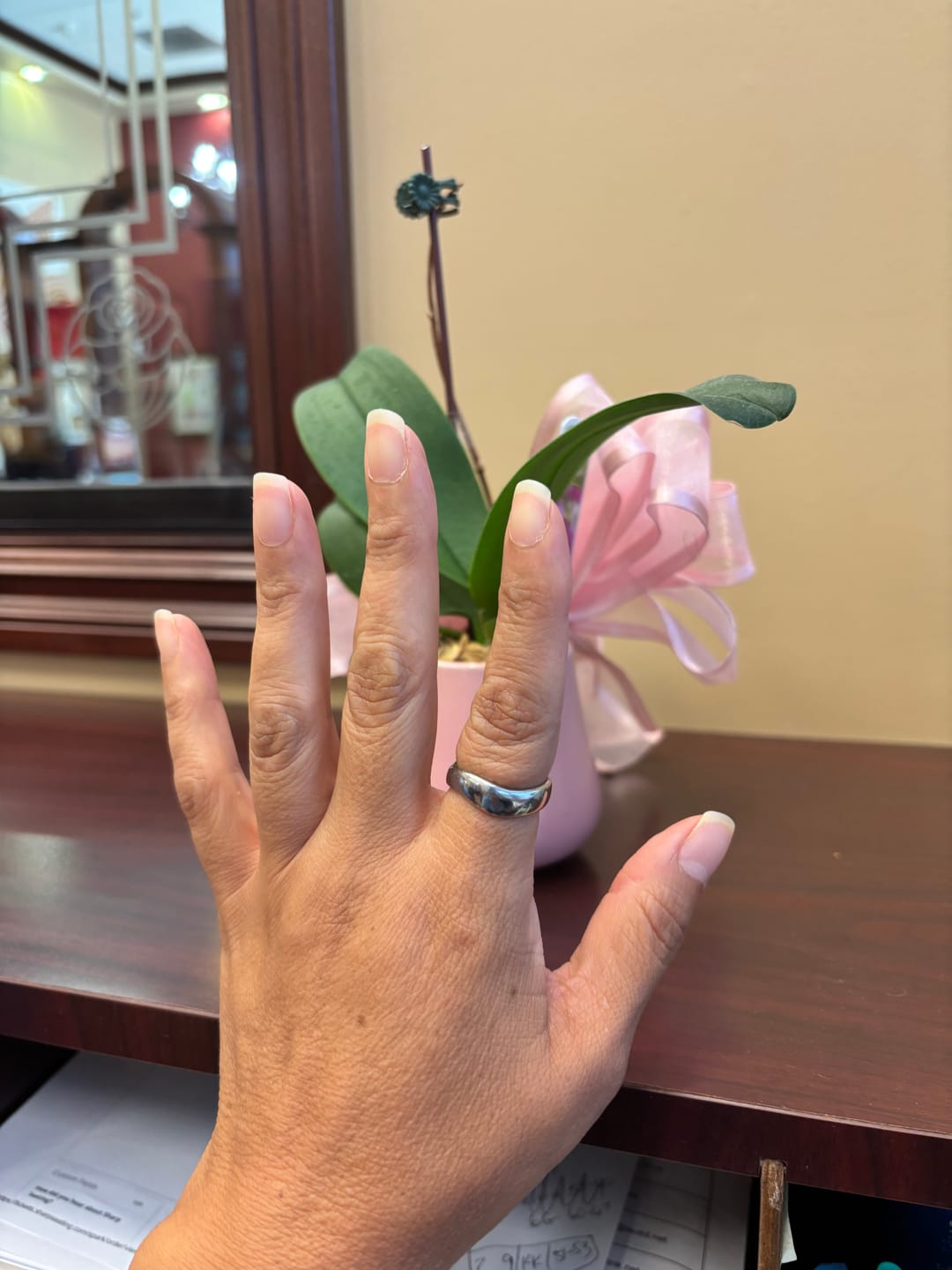 Customer photo review of Chunky Wave Ring