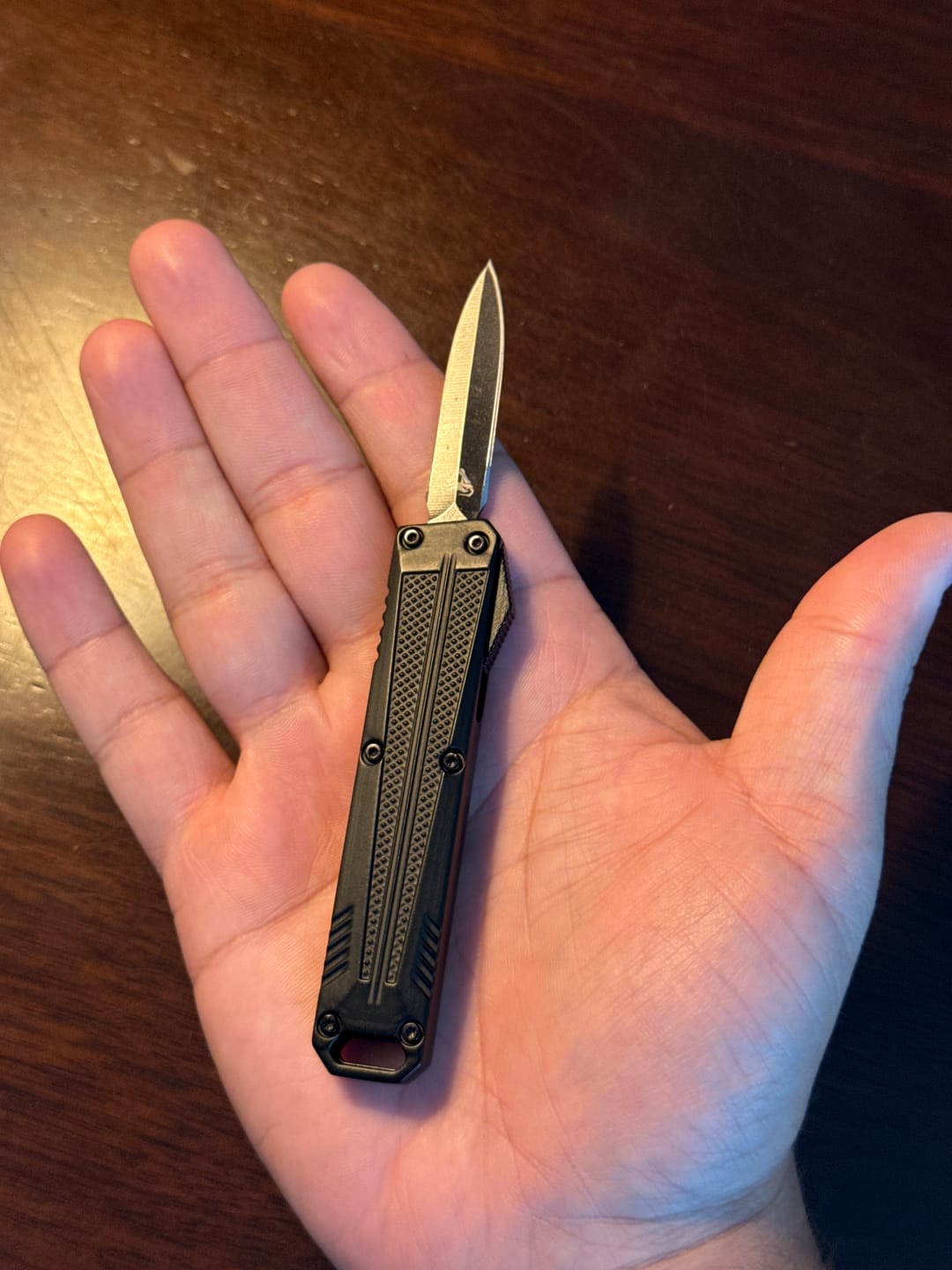 Customer photo review of VT Mini Stinger OTF Knife