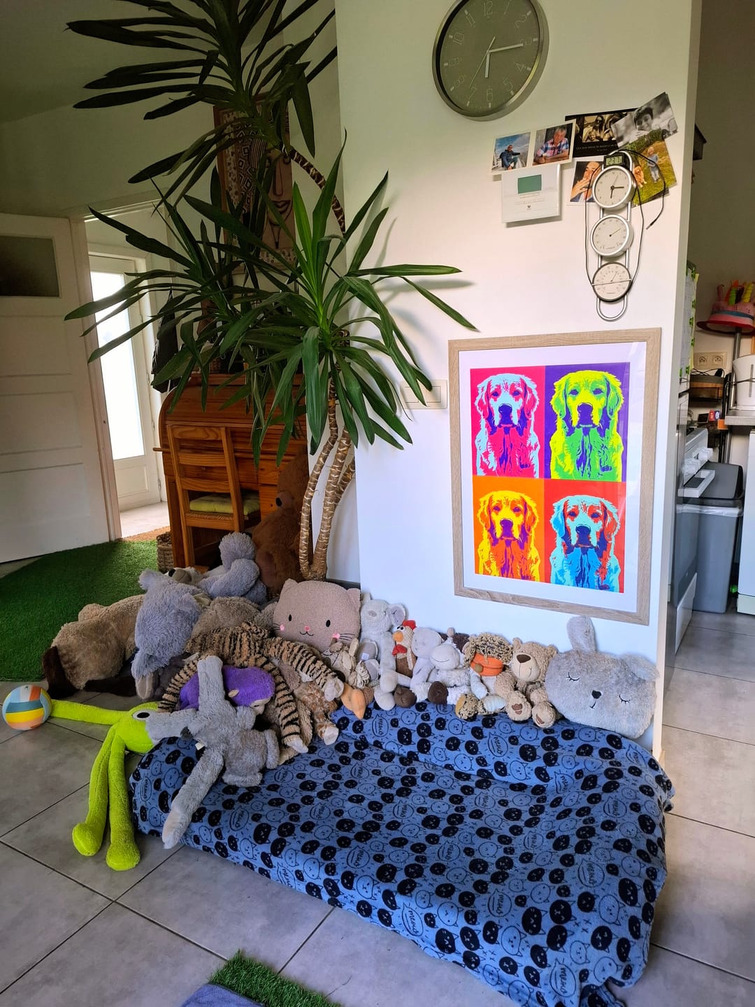Customer photo review of Carrés de couleur - Poster personnalisé