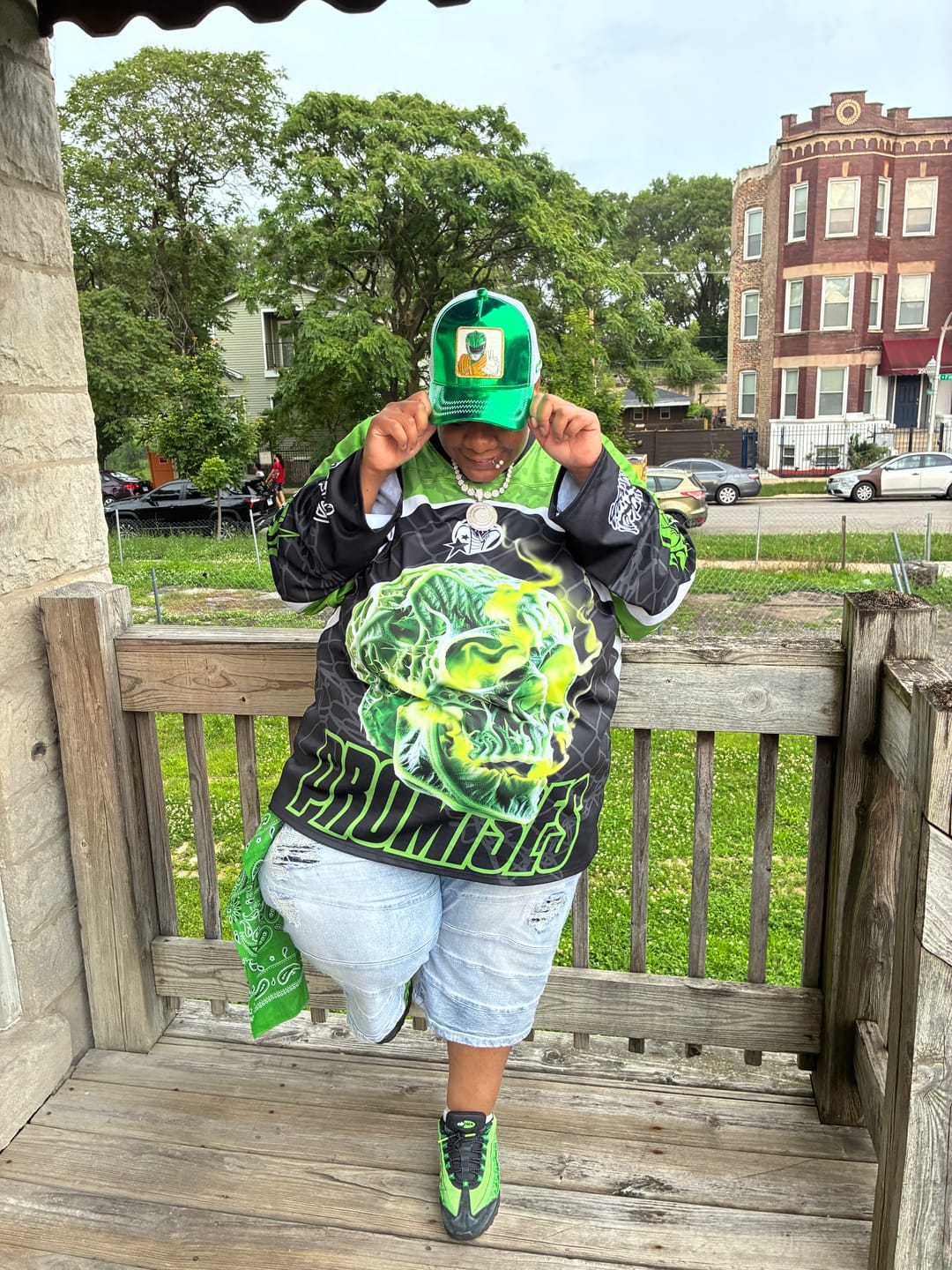 Customer photo review of OVERLORD X Power Rangers: Green Ranger