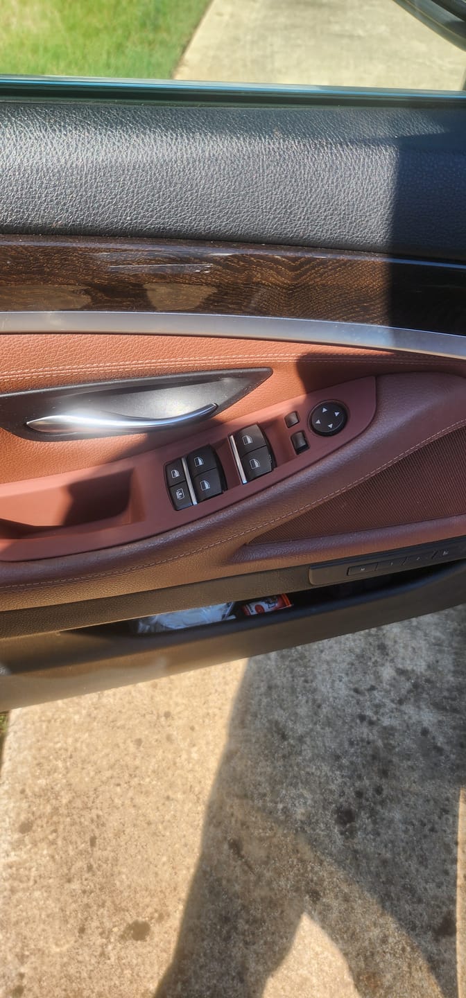 Customer photo review of For BMW 5 Series F10/F11 Inner Door Handle Cover Set – No-Disassembly Fix for Sticky/Melting Handles (2011–2017)