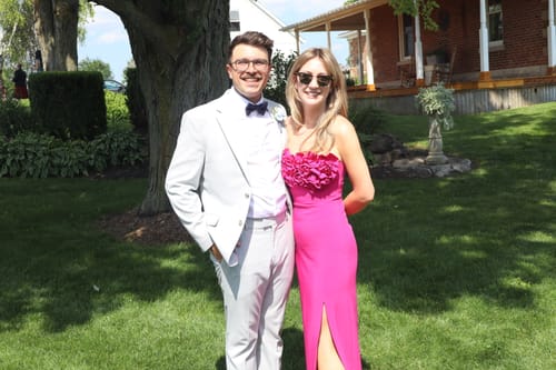 Customer photo review of Gemma Crepe Gown by ML Monique Lhuillier - RENTAL