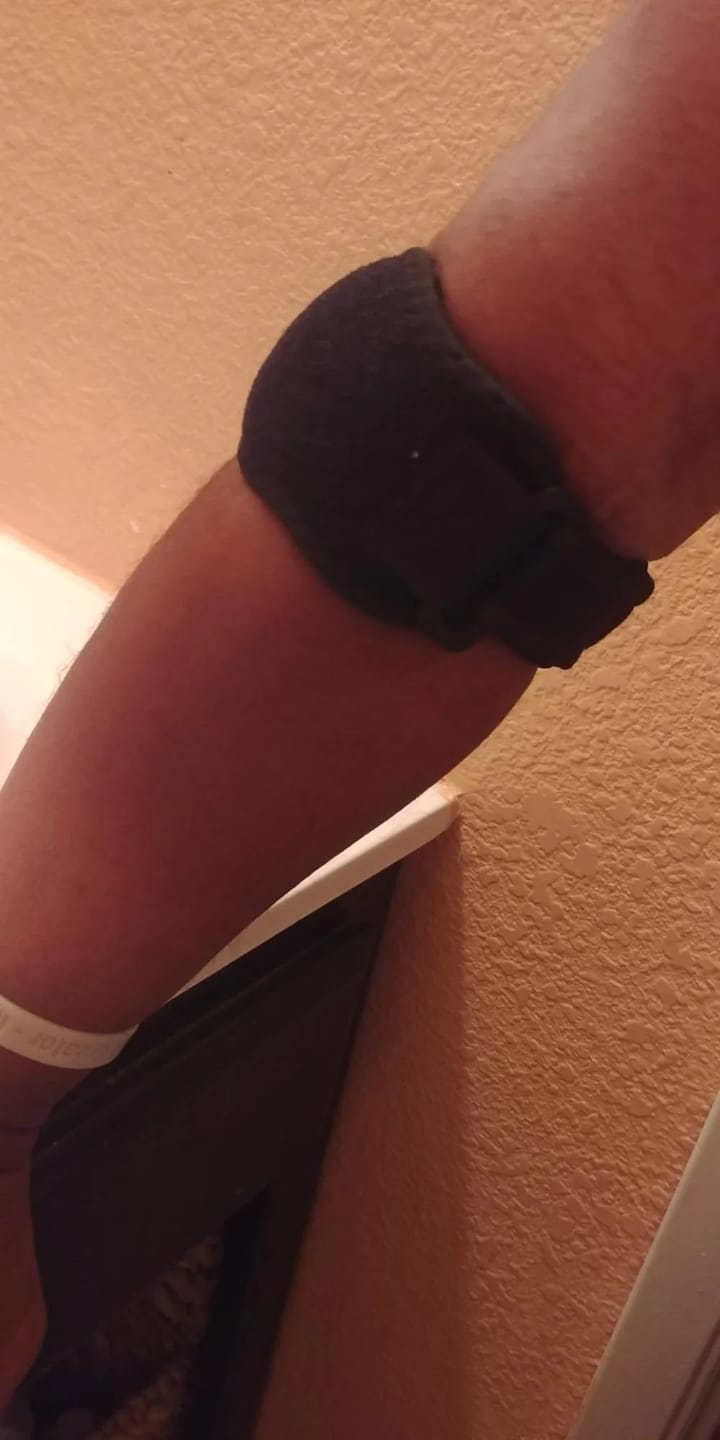 Customer photo review of Adjustable Elbow Support Brace