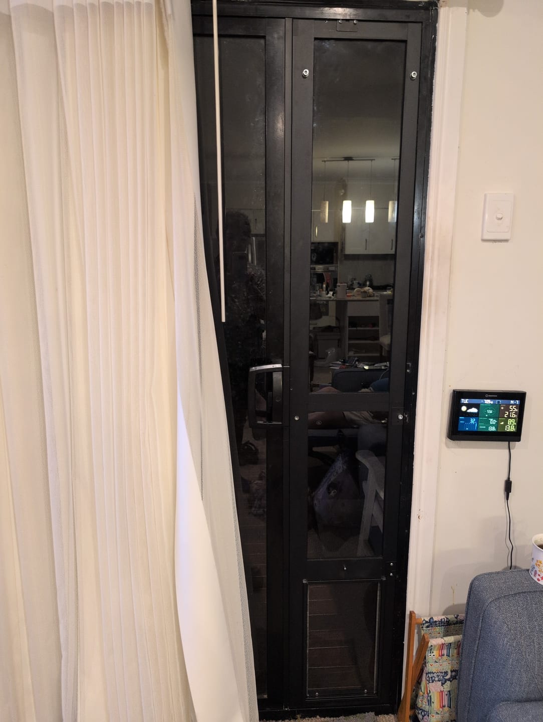 Customer photo review of Screen Door Adapter