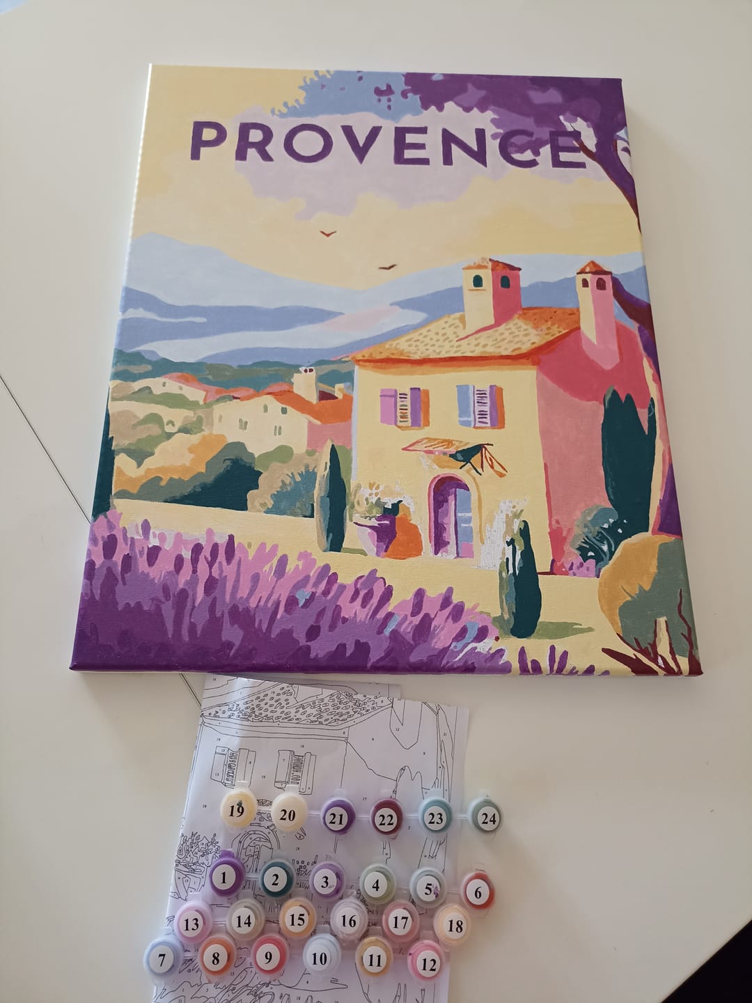 Customer photo review of Affiche Vintage Provence