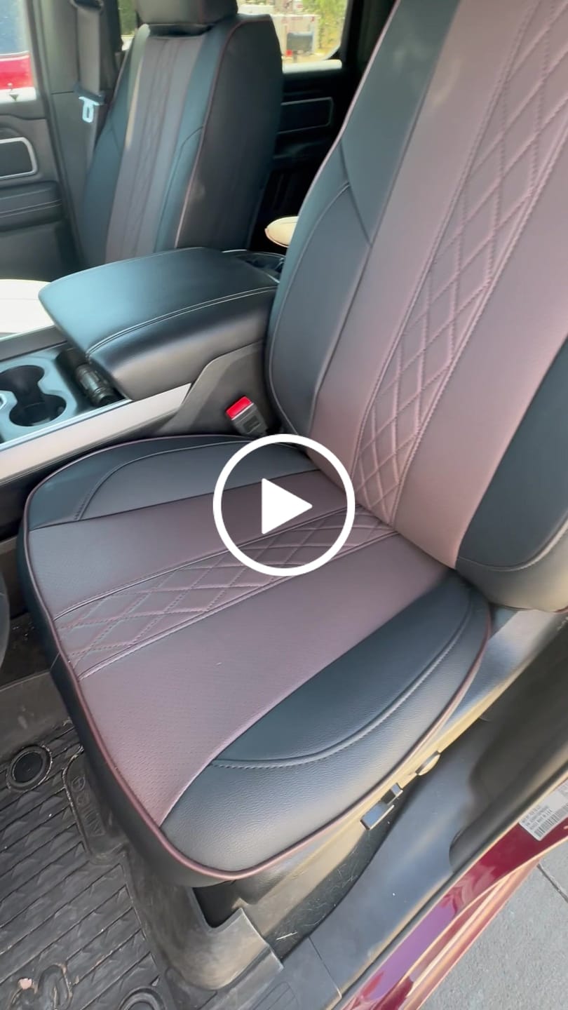 Customer video review of Premium Custom-Fit Seat Covers