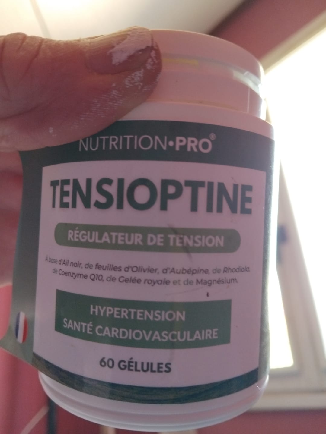 Customer photo review of TENSIOPTINE - 60 GÉLULES
