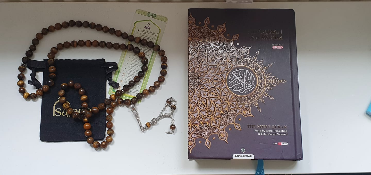 Customer photo review of Prayer beads - Tasbeeh 99 Pearls