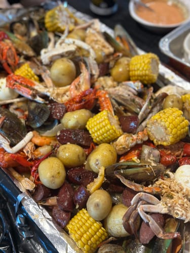 Customer photo review of Seafood Boil-up Bundle