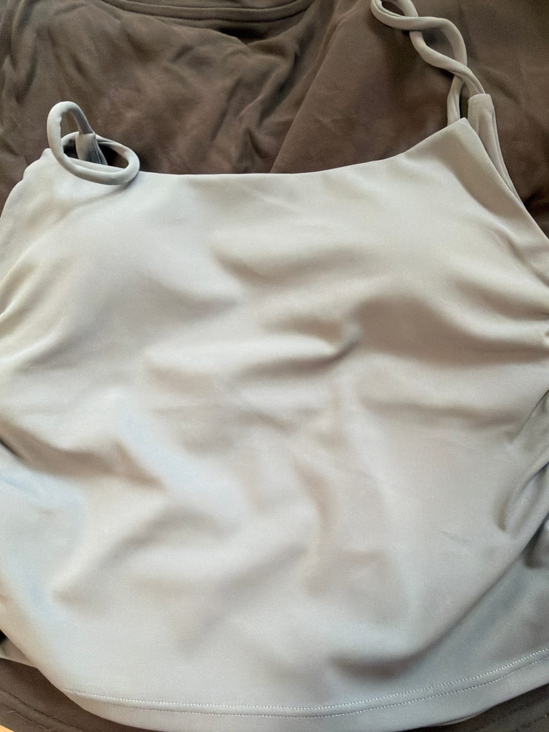 Customer photo review of Builtin Bra Camisole 短版吊帶背心BRA TOP