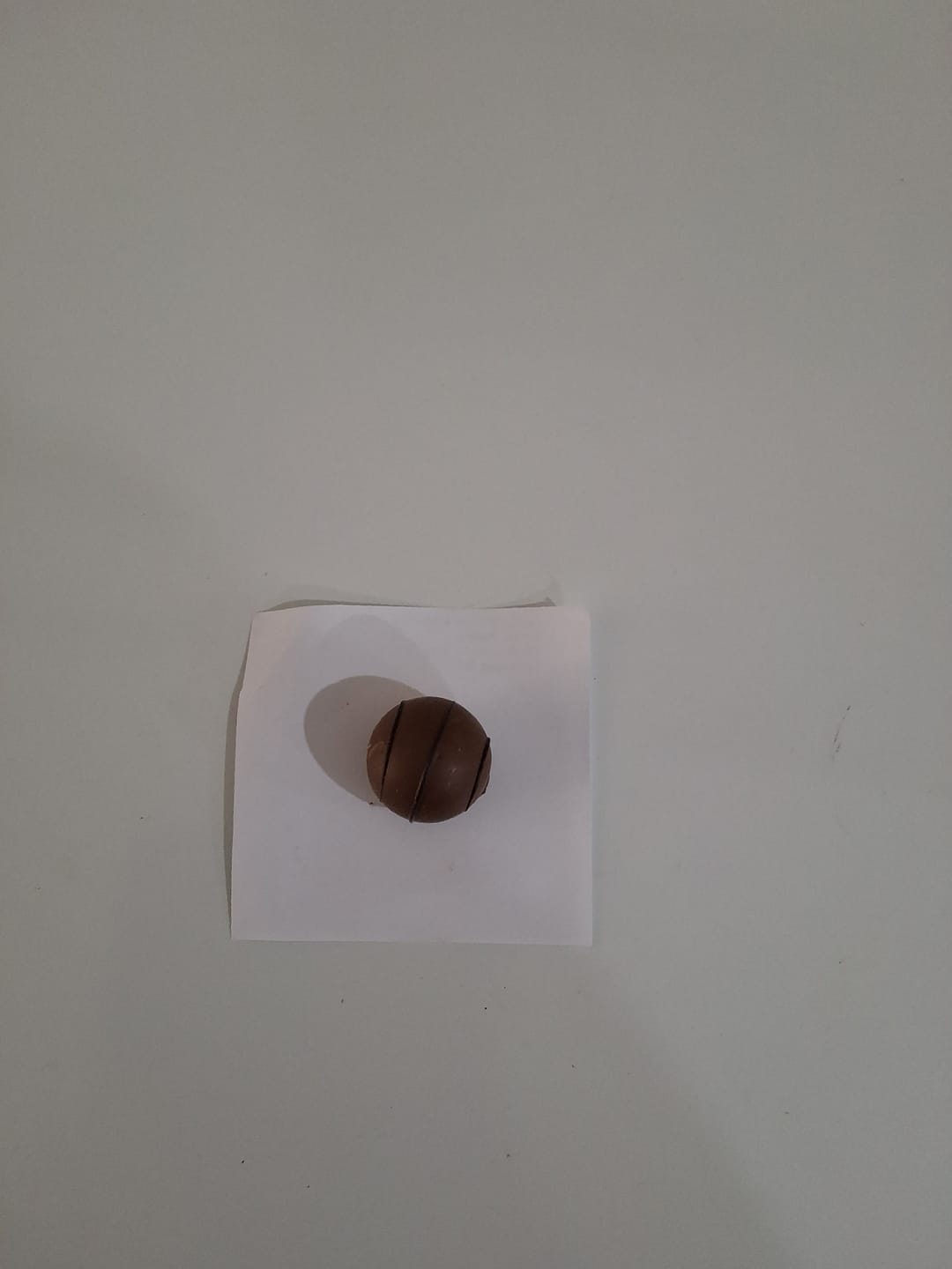 Customer photo review of Baci (Macadamia) Truffle
