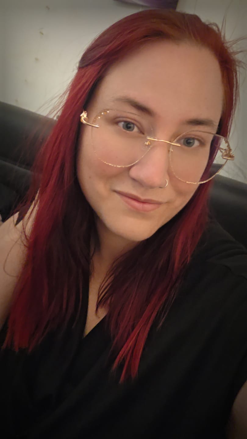 Customer photo review of Glitter Eyeglasses