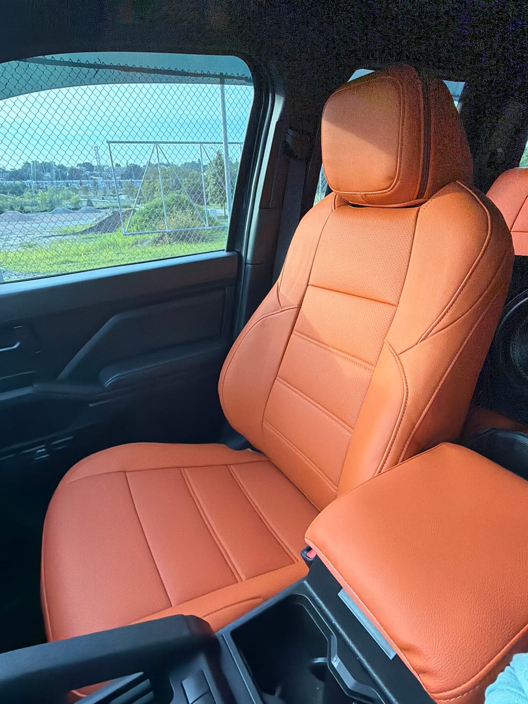 Customer photo review of Premium Custom-Fit Seat Covers