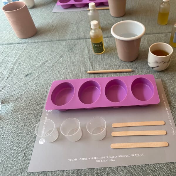 Customer photo review of Soap Making Workshop,  LONDON - £49