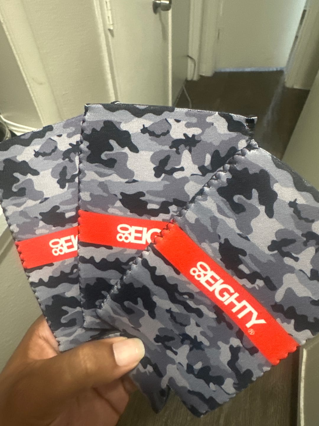 Customer photo review of 80Eighty® Camo Slim Koozie