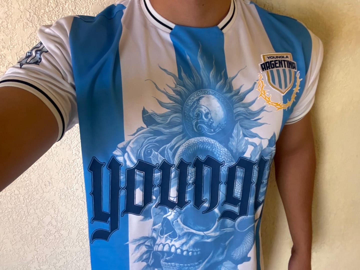 Customer photo review of 4215 - International Football Jerseys